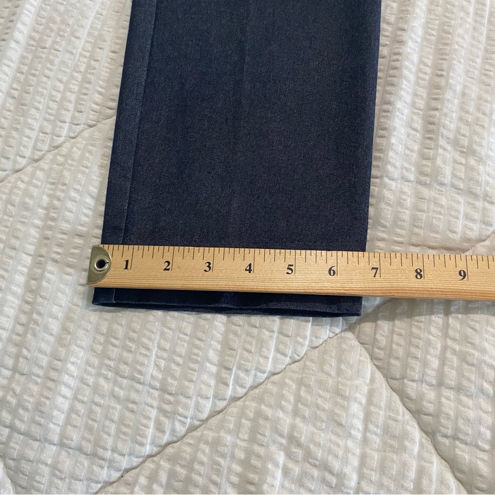 Chico’s So Slimming Cropped Dark Denim Stretch Pull-On Pants Size .5 S/6 - Picture 7 of 11